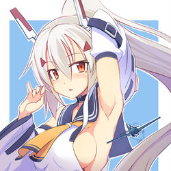 This is a pixiv picture whose title is 綾波.