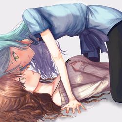 This is a pixiv picture whose title is バンドリまとめ29（さよリサ）.