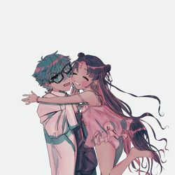 This is a pixiv picture whose title is こども？ と こども？.