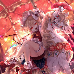 This is a pixiv picture whose title is メリーゴーランド.