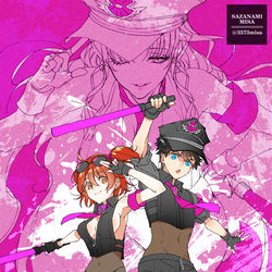 This is a pixiv picture whose title is カルデアポリス（SAN値０）キアラポリス魔術礼装妄想.