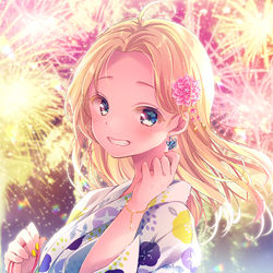 This is a pixiv picture whose title is 「このまま時間が止まればいいのに…なんてね」.