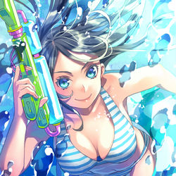 This is a pixiv picture whose title is スプラッシュ！！.