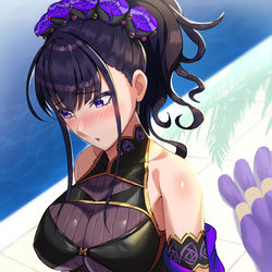 This is a pixiv picture whose title is サンオイル塗ります.
