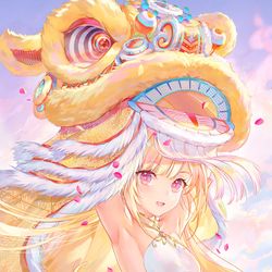 This is a pixiv picture whose title is Lion.