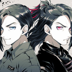 This is a pixiv picture whose title is ウルトラマンZ(とタイガ).