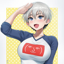 This is a pixiv picture whose title is 宇崎花.