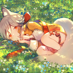 This is a pixiv picture whose title is 創作うちの狐ちゃん.
