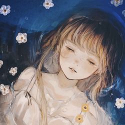 This is a pixiv picture whose title is 日々が浮かべた意味のこと.