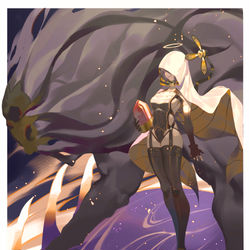 This is a pixiv picture whose title is The particle of God.