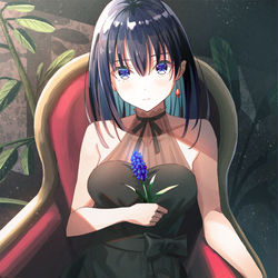 This is a pixiv picture whose title is 見つめて.