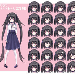 This is a pixiv picture whose title is 立ち絵.