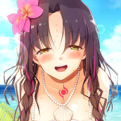 This is a pixiv picture whose title is 水着キアラお姉さん.