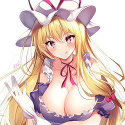 This is a pixiv picture whose title is 紫様.