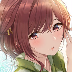 This is a pixiv picture whose title is あっつい….