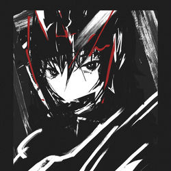 This is a pixiv picture whose title is ー.