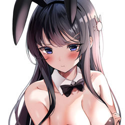 This is a pixiv picture whose title is バニーガール先輩.