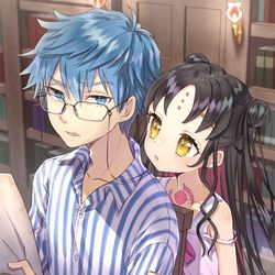 This is a pixiv picture whose title is 進捗いかがですか？.