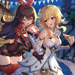 This is a pixiv picture whose title is GnshnFstv.