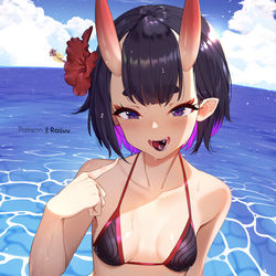 This is a pixiv picture whose title is ShtnDj Bkn.