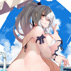This is a pixiv picture whose title is ドレイク(アズレン).