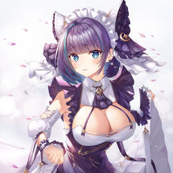 This is a pixiv picture whose title is チェシャー.