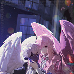 This is a pixiv picture whose title is ❤️.
