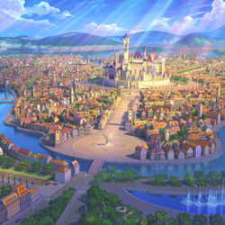This is a pixiv picture whose title is Capital City Nine.
