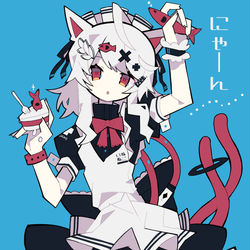 This is a pixiv picture whose title is 謎のメイド.