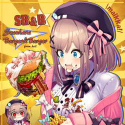 This is a pixiv picture whose title is たべるる！.