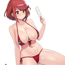 This is a pixiv picture whose title is pyra.