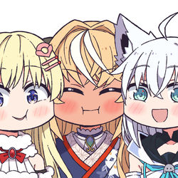 This is a pixiv picture whose title is ホロライブ XI.