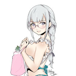 This is a pixiv picture whose title is 無.
