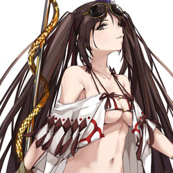 This is a pixiv picture whose title is 虞美人.