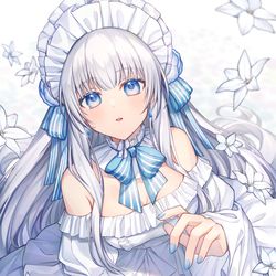 This is a pixiv picture whose title is Blue.