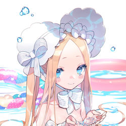 This is a pixiv picture whose title is 水着アビー.