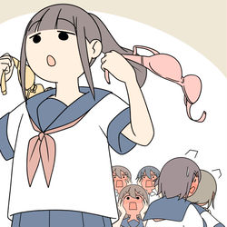 This is a pixiv picture whose title is 「喧嘩両成敗」.