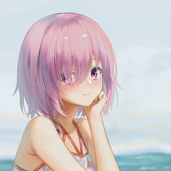 This is a pixiv picture whose title is マシュ・キリエライト.