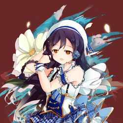 This is a pixiv picture whose title is 海未.