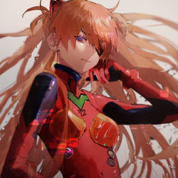 This is a pixiv picture whose title is 式波・アスカ・ラングレー.