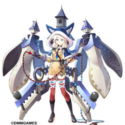 This is a pixiv picture whose title is 【仕事絵】モースハム城 御城プロジェクト:RE / DMM.