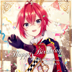 This is a pixiv picture whose title is リドルくんハッピーバースデー.