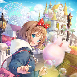 This is a pixiv picture whose title is テーマパーク.