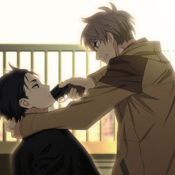 This is a pixiv picture whose title is 富豪と庶民.