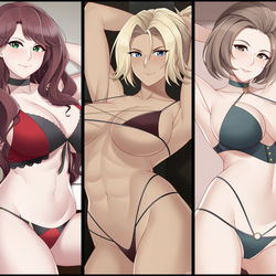 This is a pixiv picture whose title is FE Three Houses Compilation.
