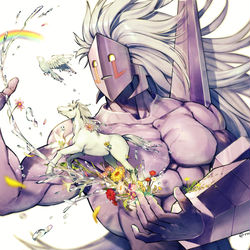 This is a pixiv picture whose title is ミラージュマン.