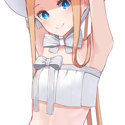 This is a pixiv picture whose title is 水着アビーちゃんかわいいね.