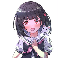 This is a pixiv picture whose title is 学生ビカラ.