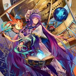 This is a pixiv picture whose title is 七曜.