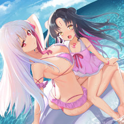 This is a pixiv picture whose title is キアカマちゃんサマー.